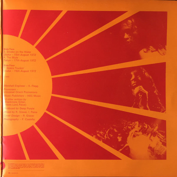 Deep Purple : Made In Japan (2xLP, Album, Gat)