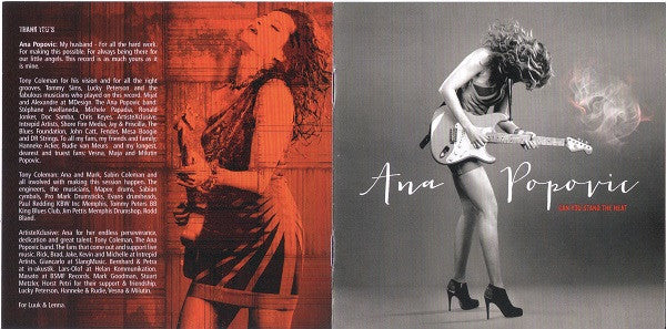 Ana Popović : Can You Stand The Heat (CD, Album)