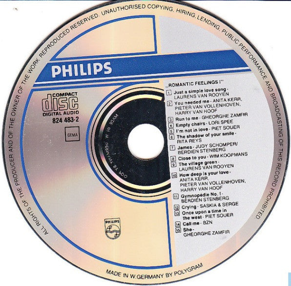 Various : Romantic Feelings 1 (CD, Comp)