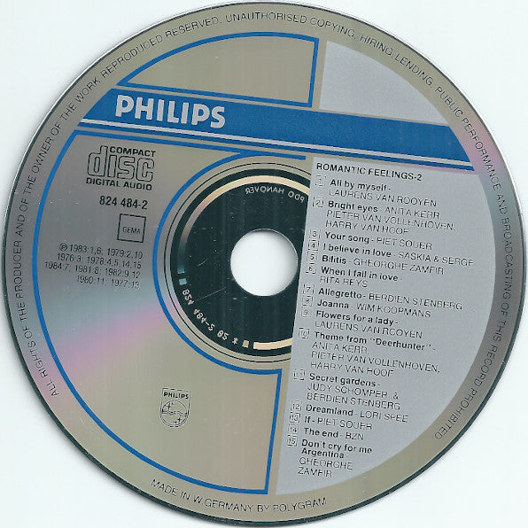 Various : Romantic Feelings 2 (CD, Comp)