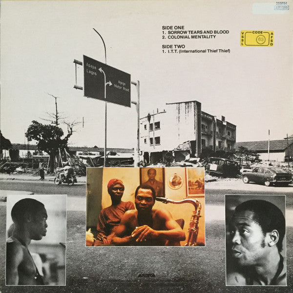 Fela Kuti : Black President (LP, Comp)