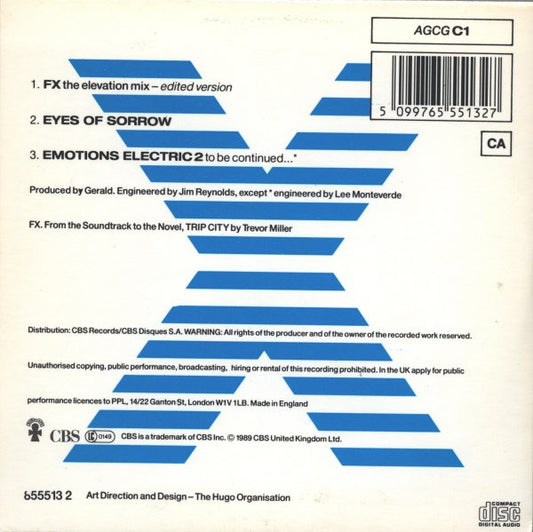 A Guy Called Gerald : FX (CD, Single)