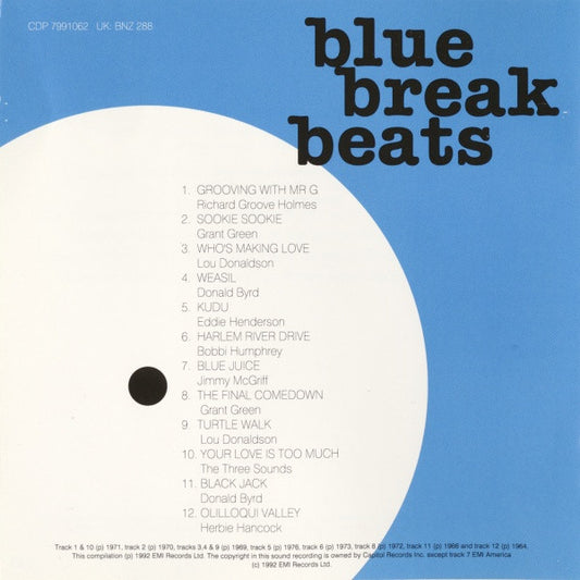 Various : Blue Break Beats (CD, Comp)