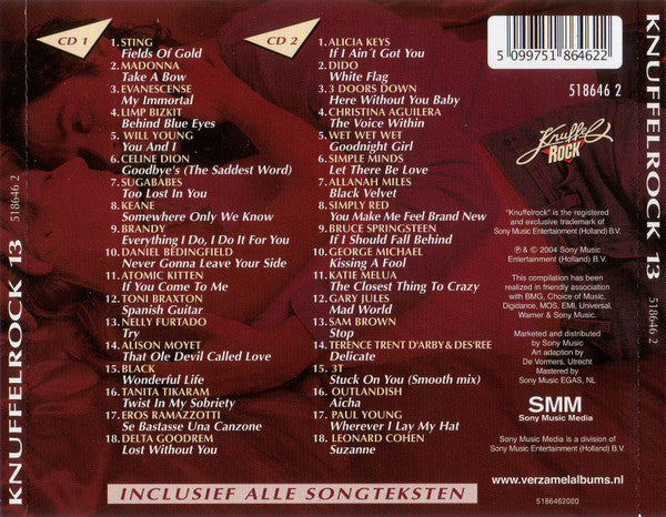 Various : Knuffelrock 13 (2xCD, Comp)