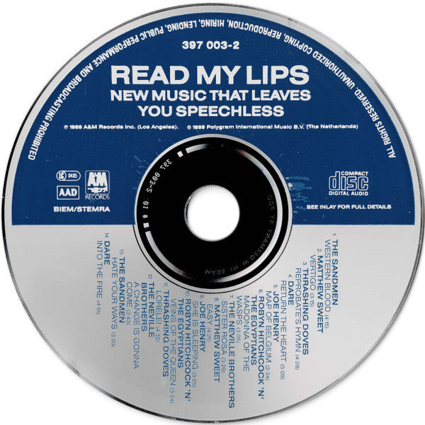 Various : Read My Lips (New Music That Leaves You Speechless) (CD, Comp)