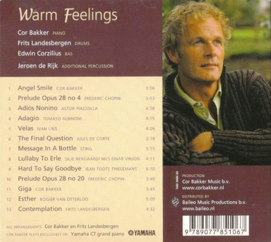 Cor Bakker : Warm Feelings (CD, Album)