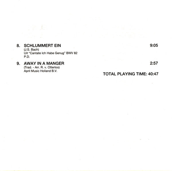Thijs van Leer En Elly Ameling : In De Grote Kerk Te Monnickendam (CD, Album, RE)