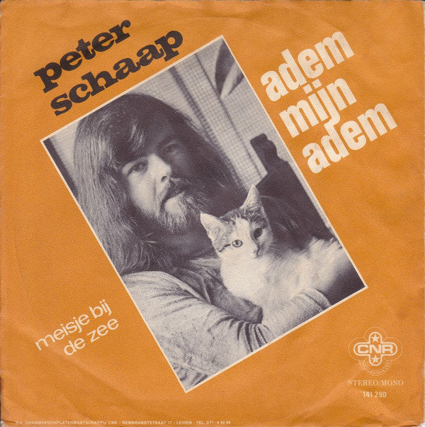 Peter Schaap : Adem Mijn Adem (7", Single)