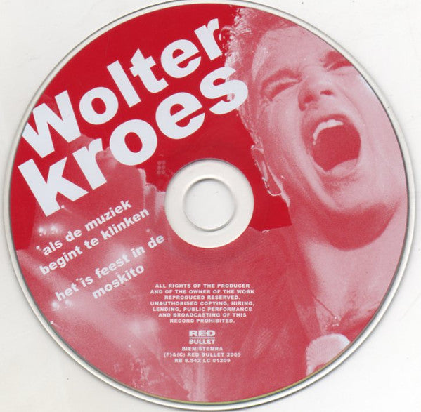 Wolter Kroes : Als De Muziek Begint (CD, Single)