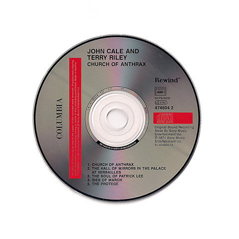 John Cale And Terry Riley : Church Of Anthrax (CD, Album, RE)