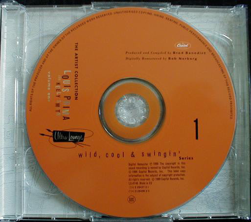 Louis Prima & Keely Smith With Sam Butera And The Witnesses : Ultra-Lounge: Wild, Cool & Swingin' (2xCD, Comp)