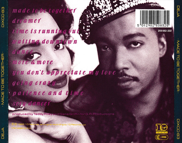 Déjà : Made To Be Together (CD, Album)