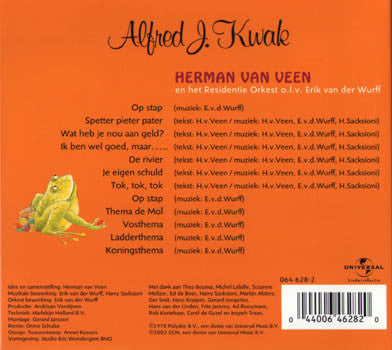 Herman van Veen En Residentie Orkest : Alfred J. Kwak (CD, Album)