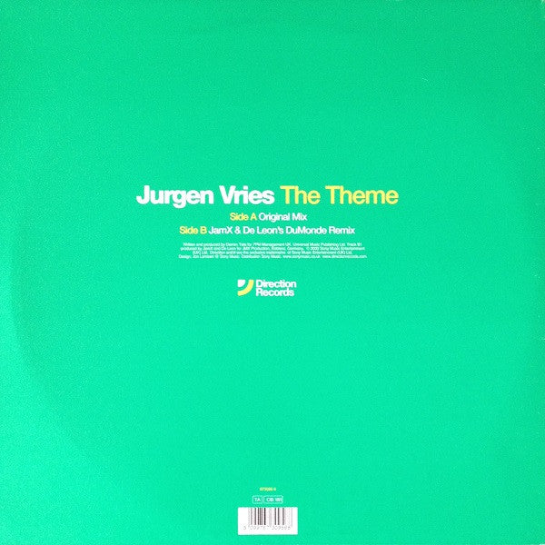 Jurgen Vries : The Theme (12")