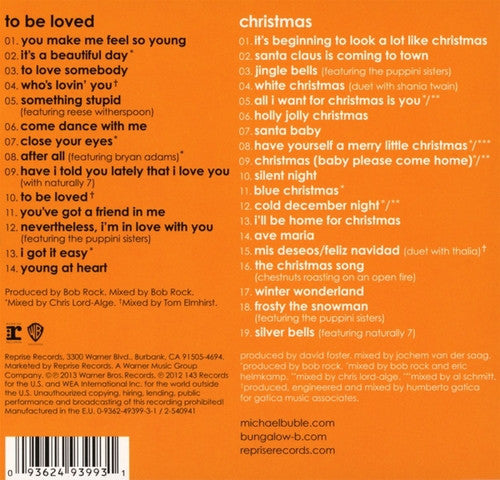 Michael Bublé : To Be Loved / Christmas (2xCD, Album, Comp)