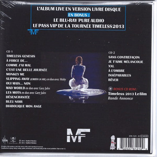 Mylène Farmer : Timeless 2013 (CD, Album + CD, Album, Enh + Blu-ray, Blu-ray-A, A)
