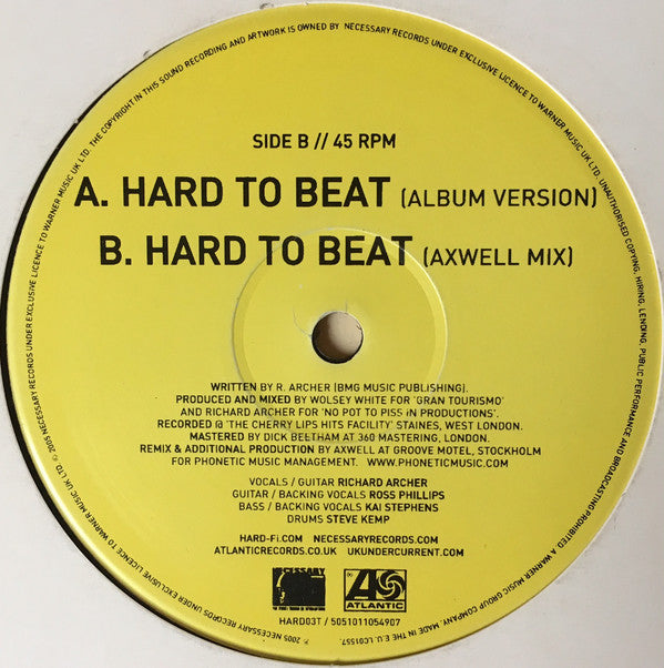 Hard-Fi : Hard To Beat (12", Single)