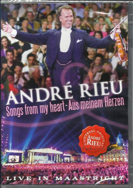 André Rieu : Songs From My Heart - Aus Meinem Herzen (Live In Maastricht) (DVD-V, PAL)