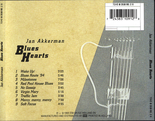 Jan Akkerman : Blues Hearts (CD, Album)