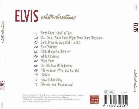 Elvis Presley : White Christmas (CD, Comp, RE)