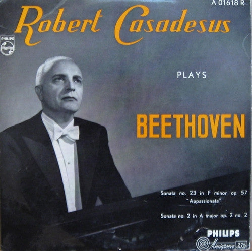Robert Casadesus : Robert Casadesus Plays Beethoven (10", Min)