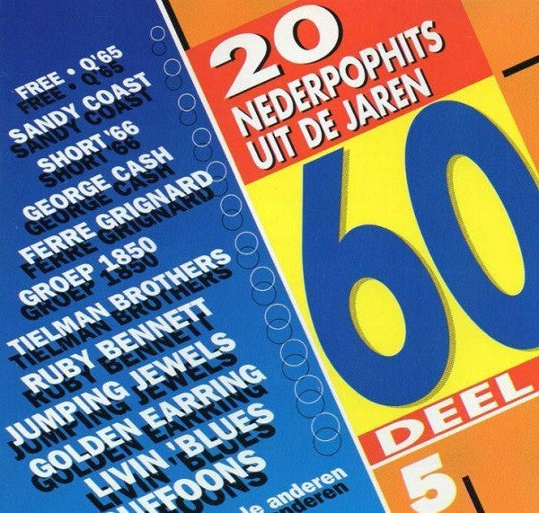 Various : 20 Nederpophits Uit De Jaren 60 Deel 5 (CD, Comp, RE, RM)