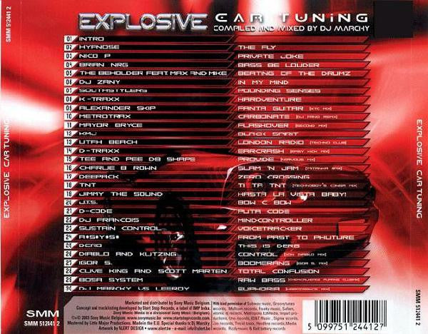 Various : Explosive Car Tuning (CD, Mixed)