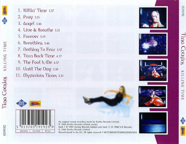 Tina Cousins : Killing Time (CD, Album)