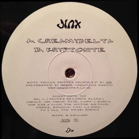 Jinx (9) : Creamybelta / Kryptonite (12")