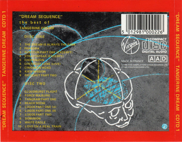 Tangerine Dream : Dream Sequence (2xCD, Comp)