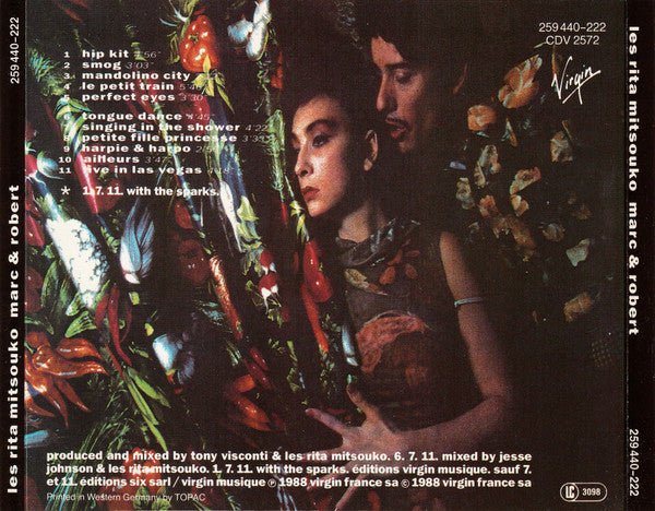 Les Rita Mitsouko : Marc & Robert (CD, Album)
