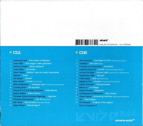 Various : Shockers - Extreme Audio (2xCD, Comp)