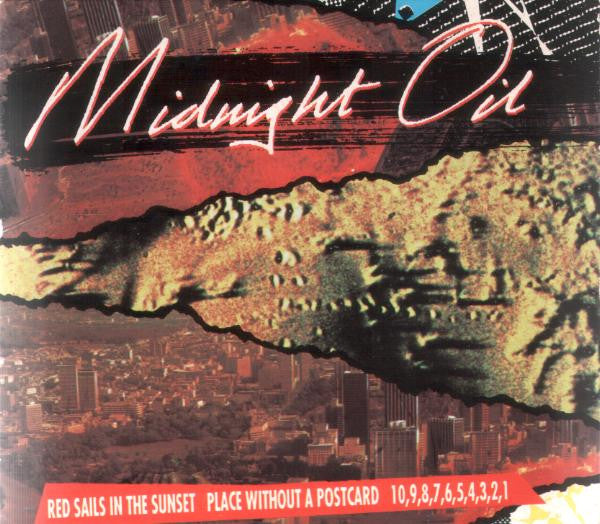 Midnight Oil : Red Sails In The Sunset / Place Without A Postcard / 10, 9, 8, 7, 6, 5, 4, 3, 2, 1 (3xCD + Box, Comp)