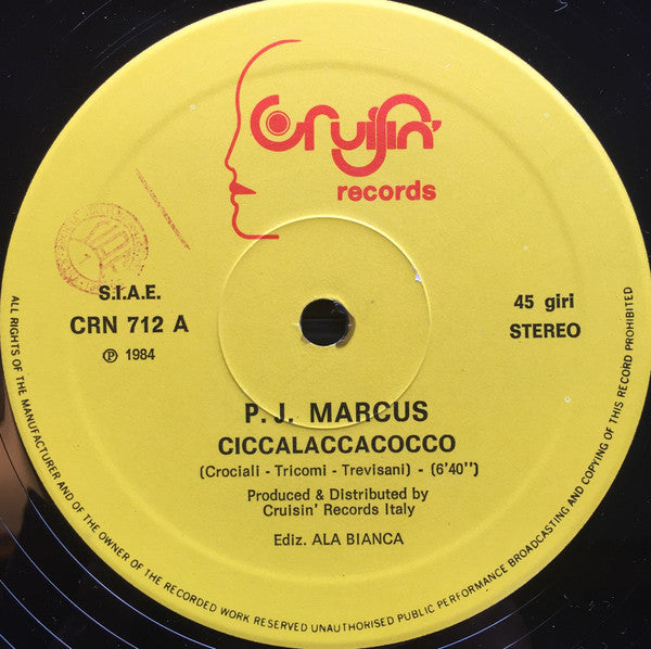 P.J. Marcus : Ciccalaccacocco (12")