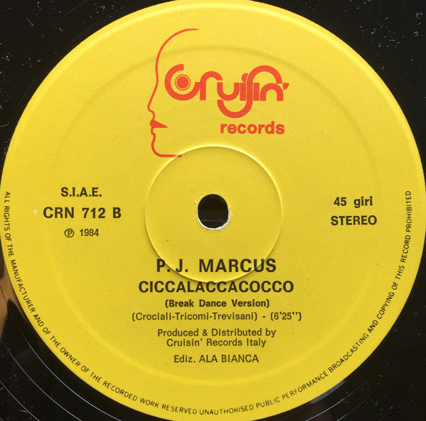 P.J. Marcus : Ciccalaccacocco (12")