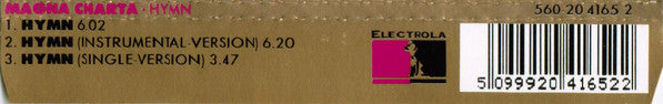 Magna Charta : Hymn (CD, Maxi)