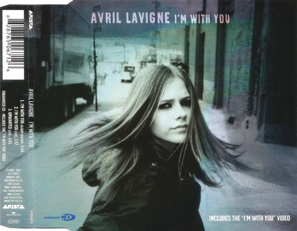 Avril Lavigne : I'm With You (CD, Single, Enh)