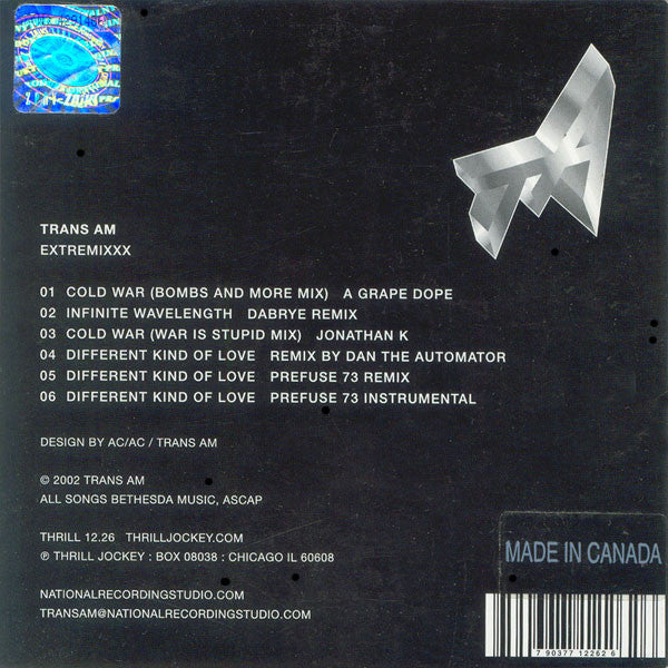 Trans Am (2) : Extremixxx (CD, EP)