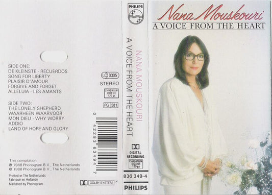 Nana Mouskouri : A Voice From The Heart (Cass, Comp)