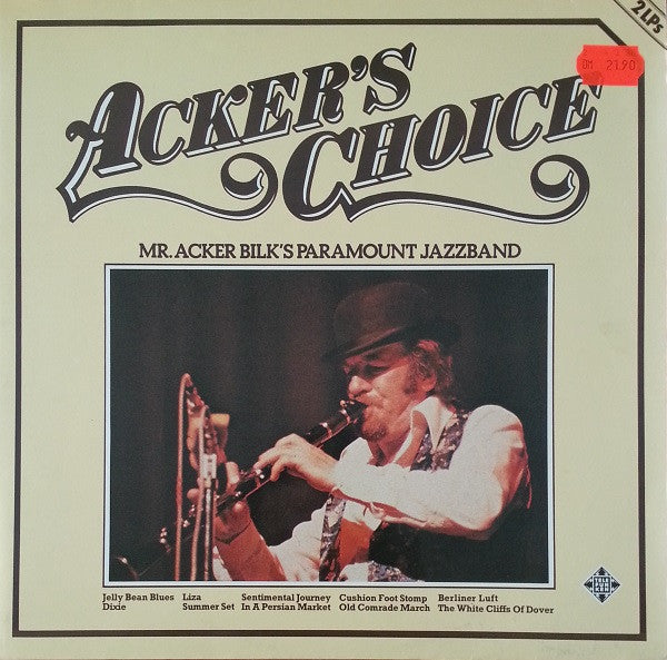 Acker Bilk And His Paramount Jazz Band : Acker's Choice (2xLP, Comp)