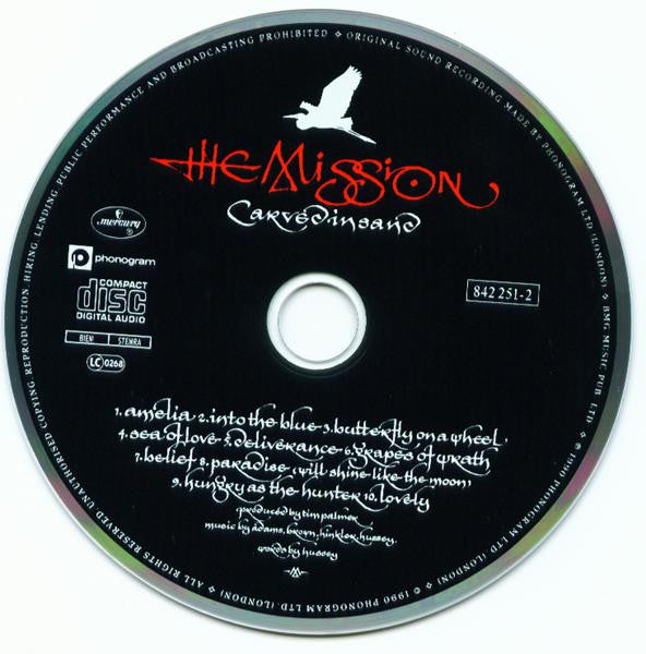 The Mission : Carved In Sand (CD, Album)