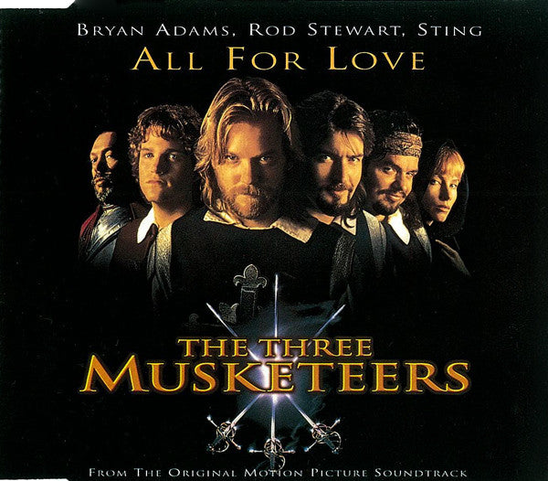 Bryan Adams, Rod Stewart, Sting : All For Love (CD, Maxi)