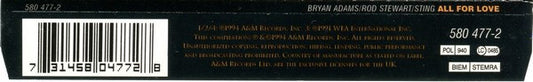 Bryan Adams, Rod Stewart, Sting : All For Love (CD, Maxi)