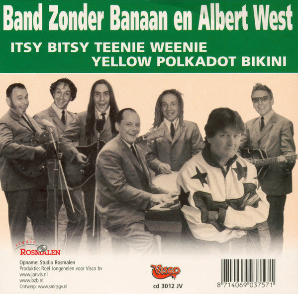 Band Zonder Banaan En Albert West : Itsy Bitsy Teenie Weenie Yellow Polkadot Bikini (CD, Single)