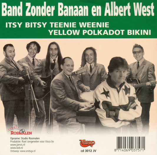 Band Zonder Banaan En Albert West : Itsy Bitsy Teenie Weenie Yellow Polkadot Bikini (CD, Single)