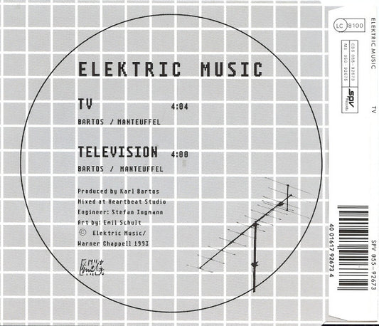 Elektric Music : TV (CD, Single)