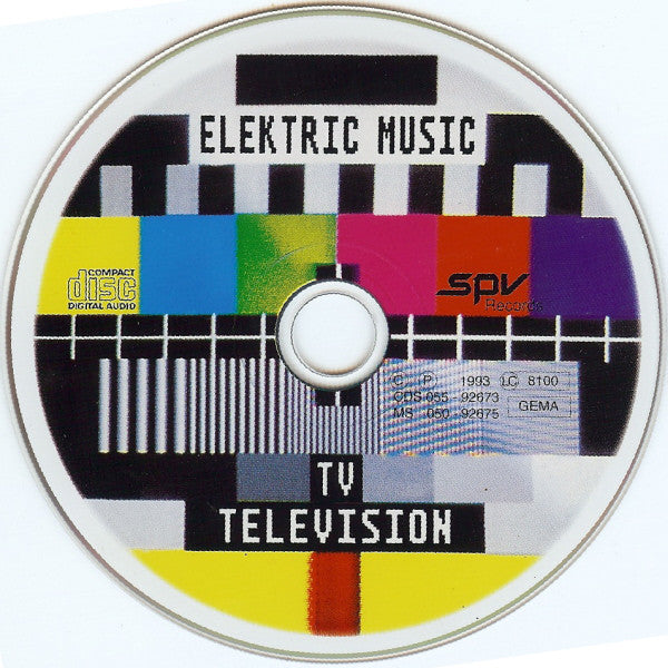 Elektric Music : TV (CD, Single)