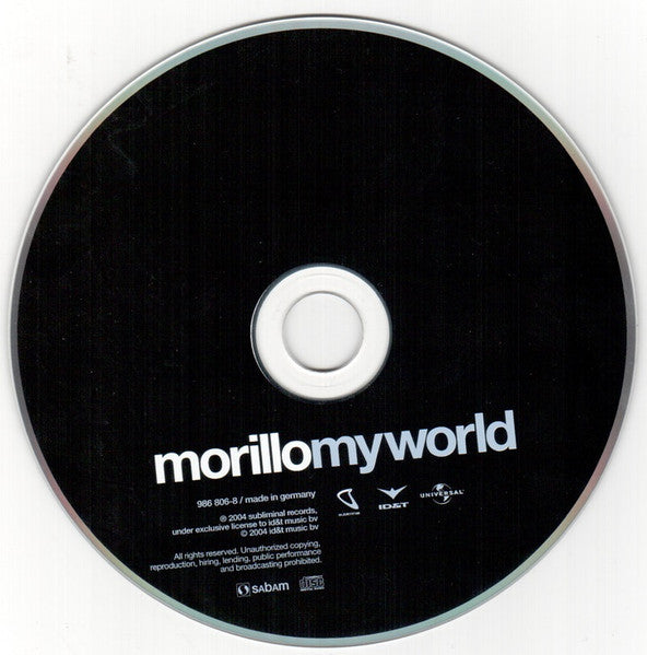 Erick Morillo : My World (CD, Album)