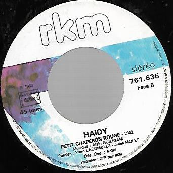 Haidy : Amour Cannibale (7", Single)