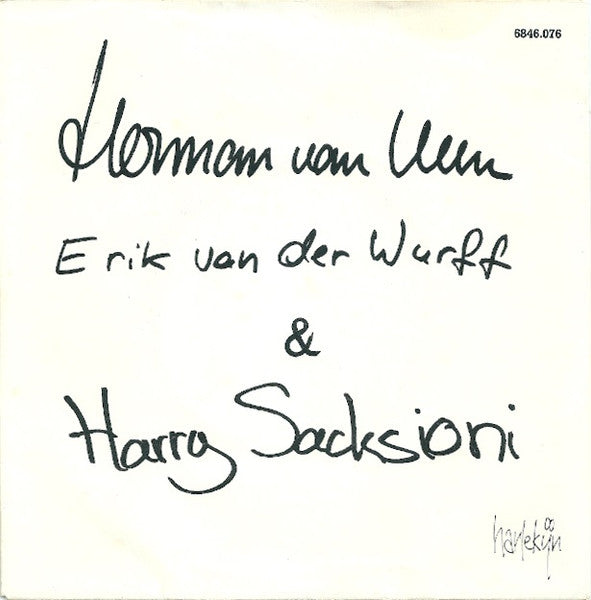 Herman van Veen, Erik van der Wurff & Harry Sacksioni : Gesprek Tussen Herman van Veen / Harry Sacksioni / Erik van Der Wurff (7", Single)